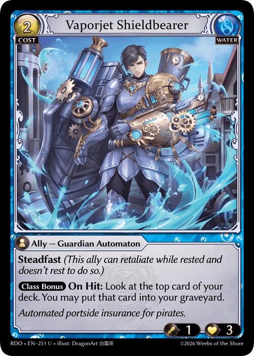 Vaporjet Shieldbearer (251) [Radiant Origins]
