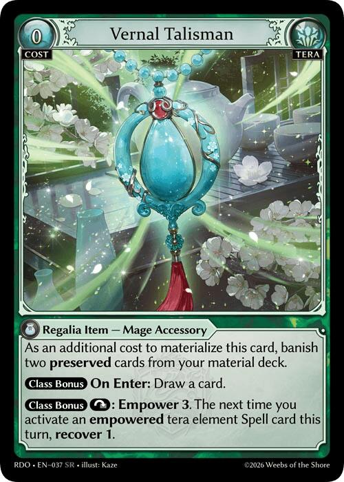 Vernal Talisman (37) [Radiant Origins]