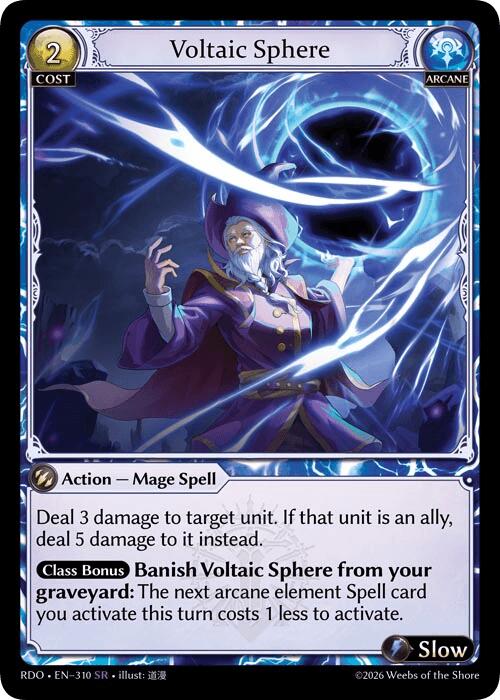 Voltaic Sphere (310) [Radiant Origins]