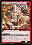 Zinn, Volnia Abbess (205) [Radiant Origins]