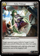 False Tidings (Curio Foil) (73) [Radiant Origins]