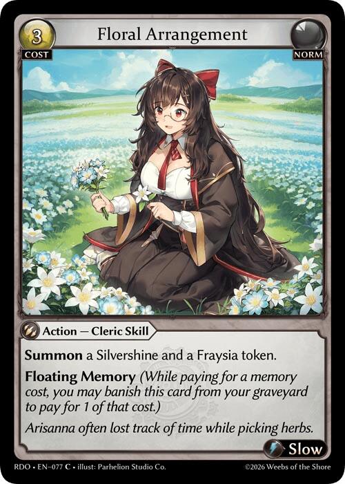 Floral Arrangement (Curio Foil) (77) [Radiant Origins]
