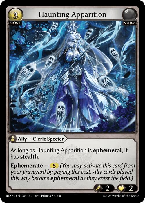 Haunting Apparition (Curio Foil) (89) [Radiant Origins]