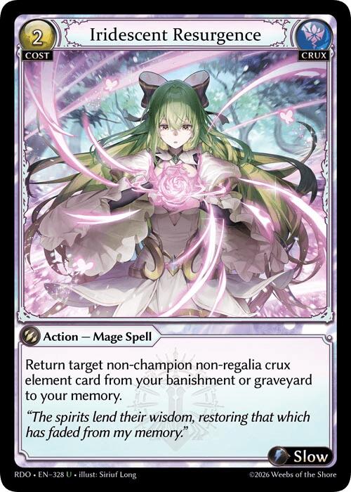 Iridescent Resurgence (Curio Foil) (328) [Radiant Origins]