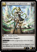 Nimble Longbowman (Curio Foil) (104) [Radiant Origins]