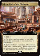 Great Hall of the Biblioplex (Extended Art) [Secrets of Strixhaven]