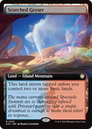 Scorched Geyser (Extended Art) [Commander: Secrets of Strixhaven]