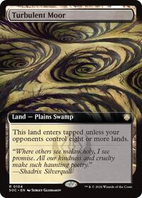Turbulent Moor (Extended Art) [Commander: Secrets of Strixhaven]