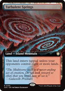 Turbulent Springs (Extended Art) [Commander: Secrets of Strixhaven]