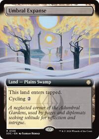 Umbral Expanse (Extended Art) [Commander: Secrets of Strixhaven]