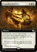 Ceaseless Conflict (Extended Art) [Commander: Secrets of Strixhaven]