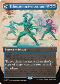 Echocasting Symposium (Borderless) [Secrets of Strixhaven]