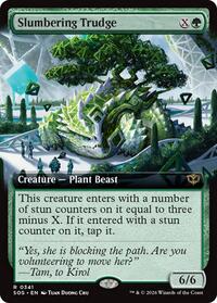Slumbering Trudge (Extended Art) [Secrets of Strixhaven]