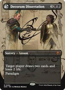 Decorum Dissertation (Borderless) [Secrets of Strixhaven]