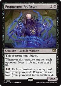 Postmortem Professor [Secrets of Strixhaven]