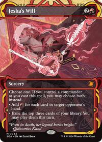 Jeska's Will [Secrets of Strixhaven: Mystical Archive]