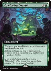 Comforting Counsel (Extended Art) [Secrets of Strixhaven]