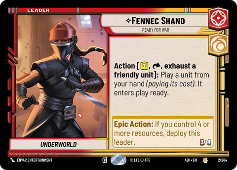 Fennec Shand - Ready for War (2/264) (2/264) [Ashes of the Empire]