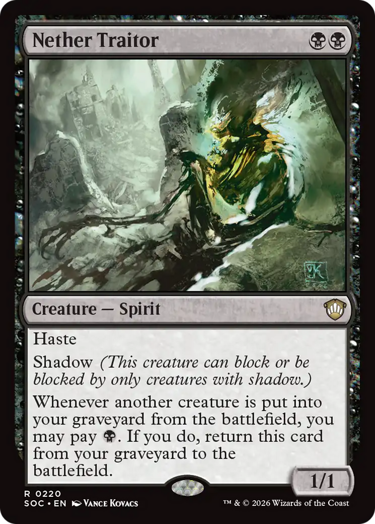 Nether Traitor [Secrets of Strixhaven Commander]