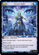 Arcane Sight (Interference Curio Foil) (207) [.asphodel/paradise]