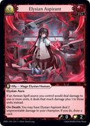 Elysian Aspirant (Interference Curio Foil) (225) [.asphodel/paradise]