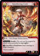 Smoldering Cook (Interference Curio Foil) (133) [.asphodel/paradise]