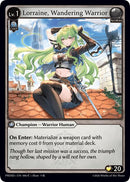 Lorraine, Wandering Warrior (6) [.asphodel/paradise Starter Decks]