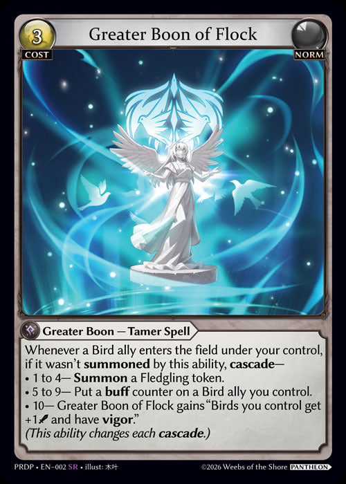 Greater Boon of Flock (2) [.asphodel/paradise: Pantheon]