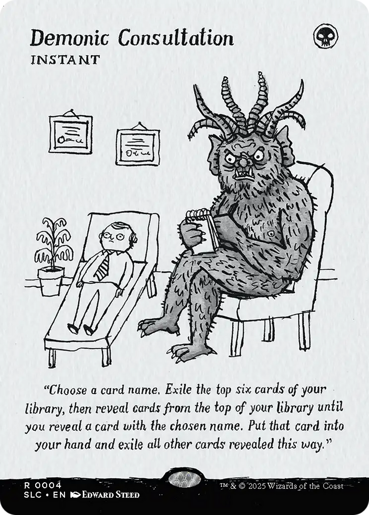 Demonic Consultation [Secret Lair Countdown Kit]