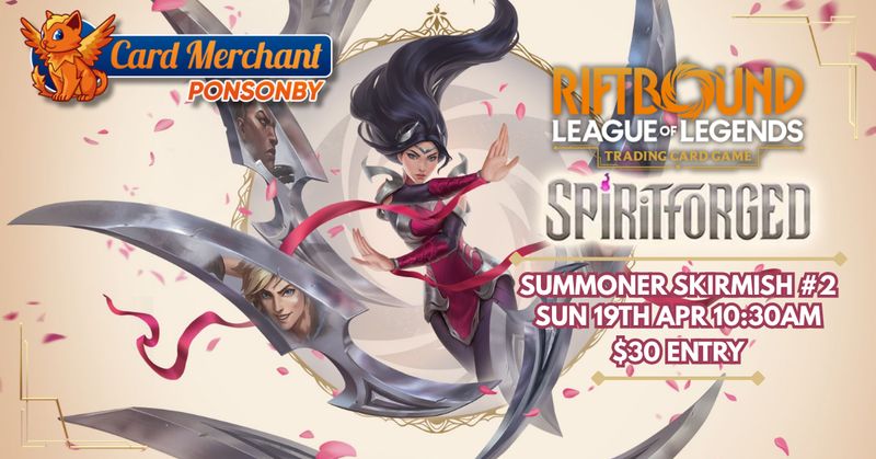 Riftbound Spiritforged Summoner Skirmish (Apr 2026) Ticket