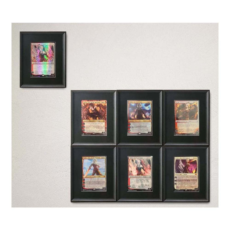 BCW Interlocking Card Frame – Standard – Black 6ct