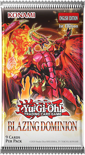 **PRE-ORDER** YGO Booster Pack - Blazing Dominion (1st Edition)