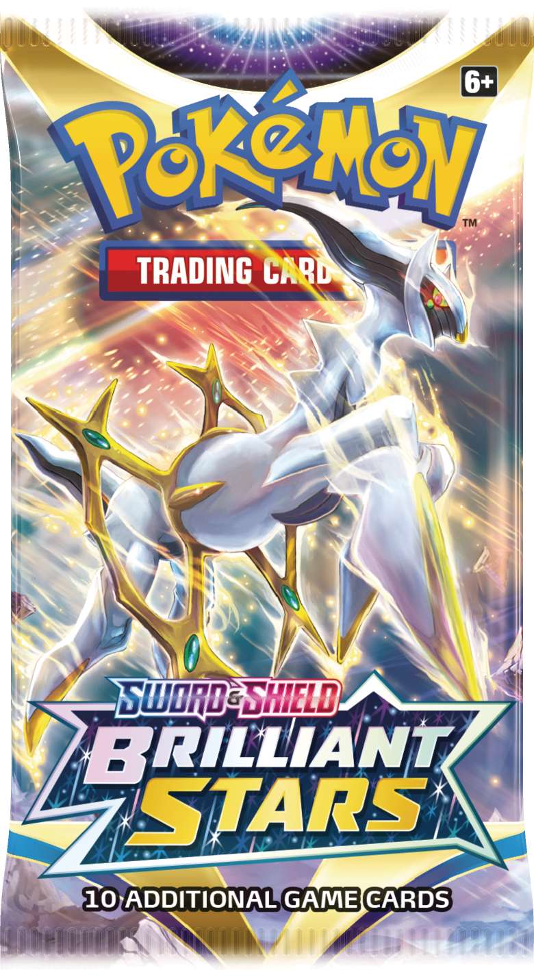 PKM Booster Pack - Sword & Shield: Brilliant Stars