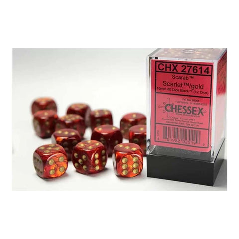 Chessex Dice Scarab 12d6