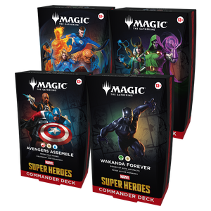 **PRE-ORDER** MTG Commander Decks - Marvel Super Heroes