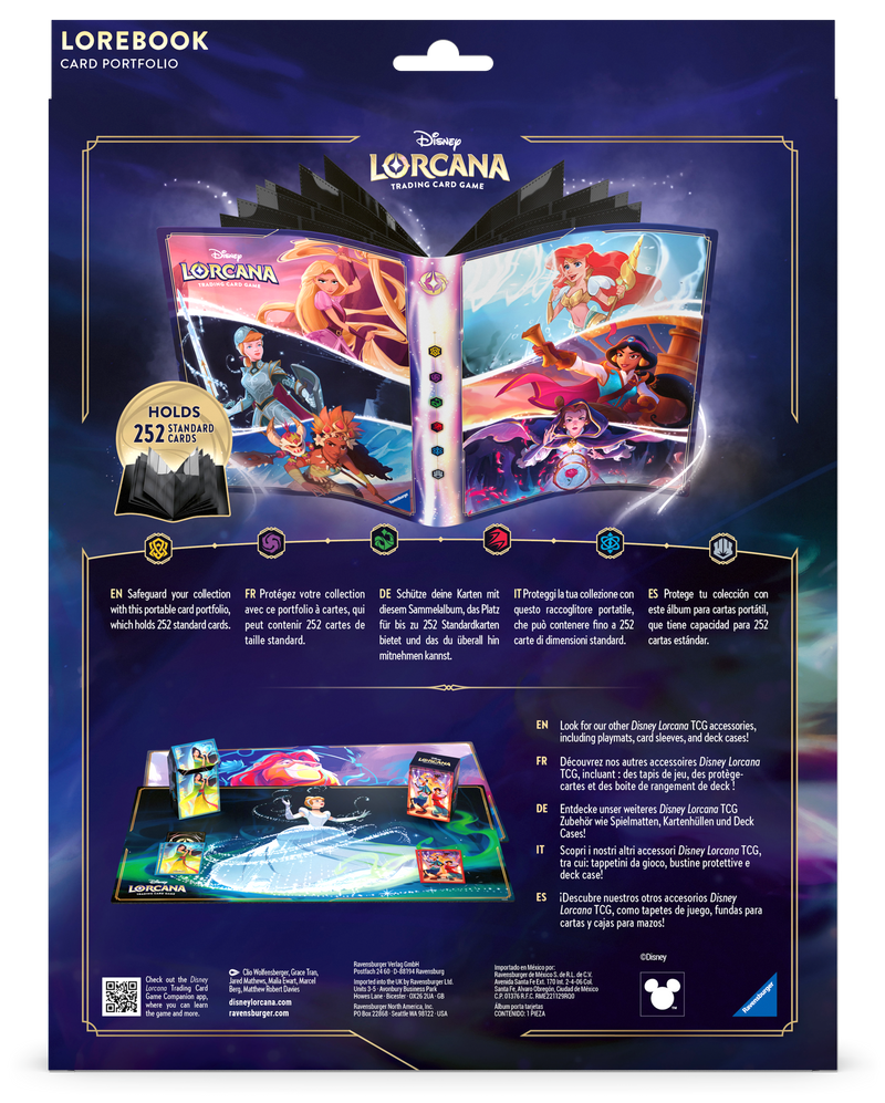 lorcana card back png Disney Lorcana TCG 9-Pocket Portfolio