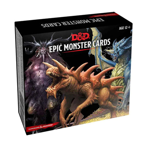 D&D Cards - Epic Monster Cards