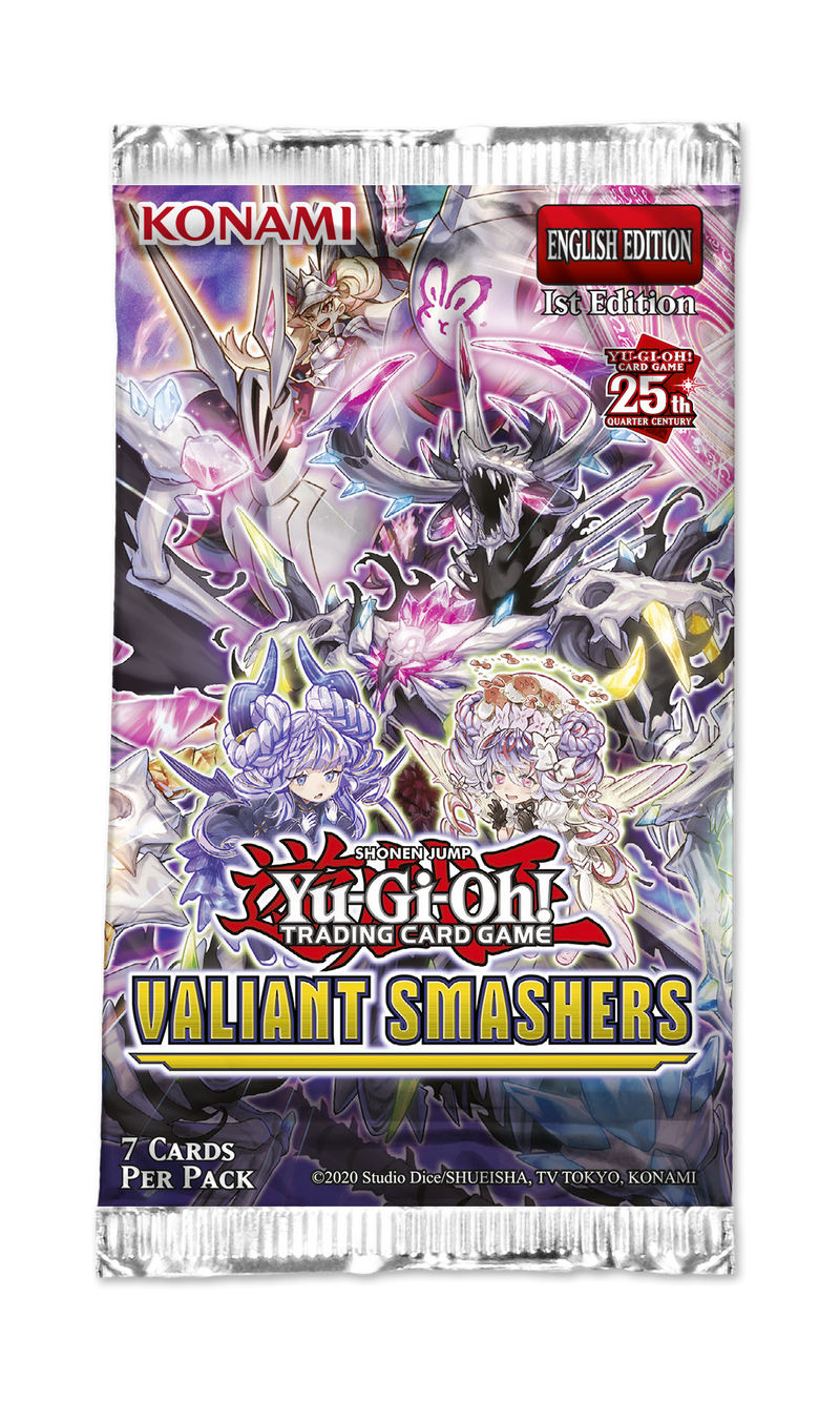 YGO Booster Pack - Valiant Smashers (1st Edition)