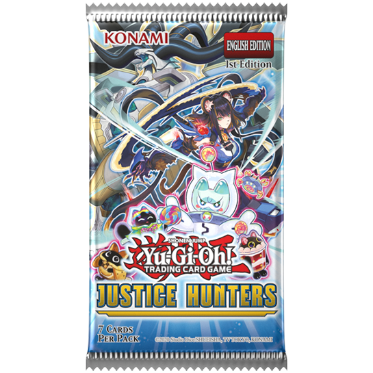 **PRE-ORDER** YGO Booster Pack - Justice Hunters (1st Edition)