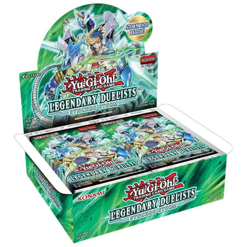 YGO Booster Box - Legendary Duelists: Synchro Storm (1st Edition)