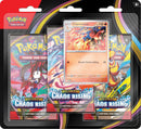**PRE-ORDER**PKM Mega Evolution: Chaos Rising - 3 Pack Blister