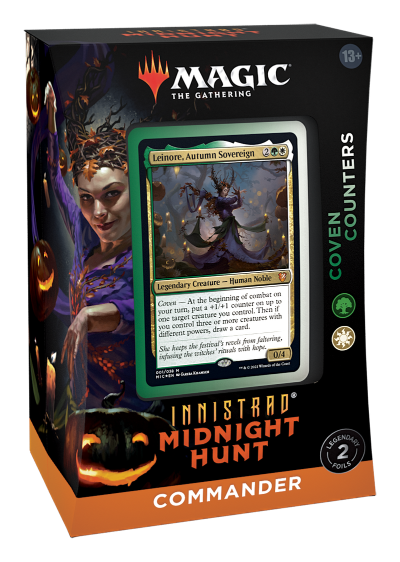 MTG Commander Deck - Innistrad: Midnight Hunt (Coven Counters)