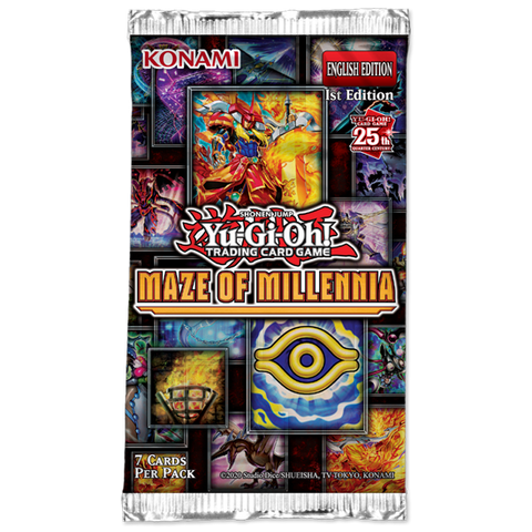 YGO Booster Pack - Maze of Millennia (1st Edition)