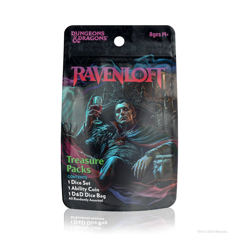 Sirius Dice - D&D Mists of Ravenloft Treasure Packs
