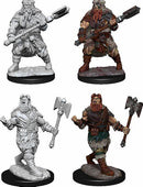 D&D Miniatures (Unpainted) - Player Characters (Barbarians)