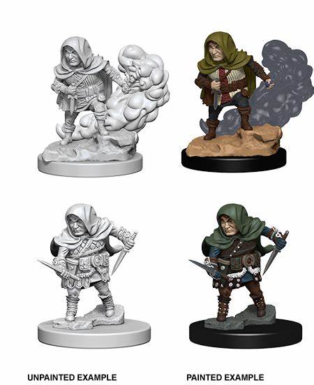 D&D Miniatures (Unpainted) - Player Characters (Rogues)