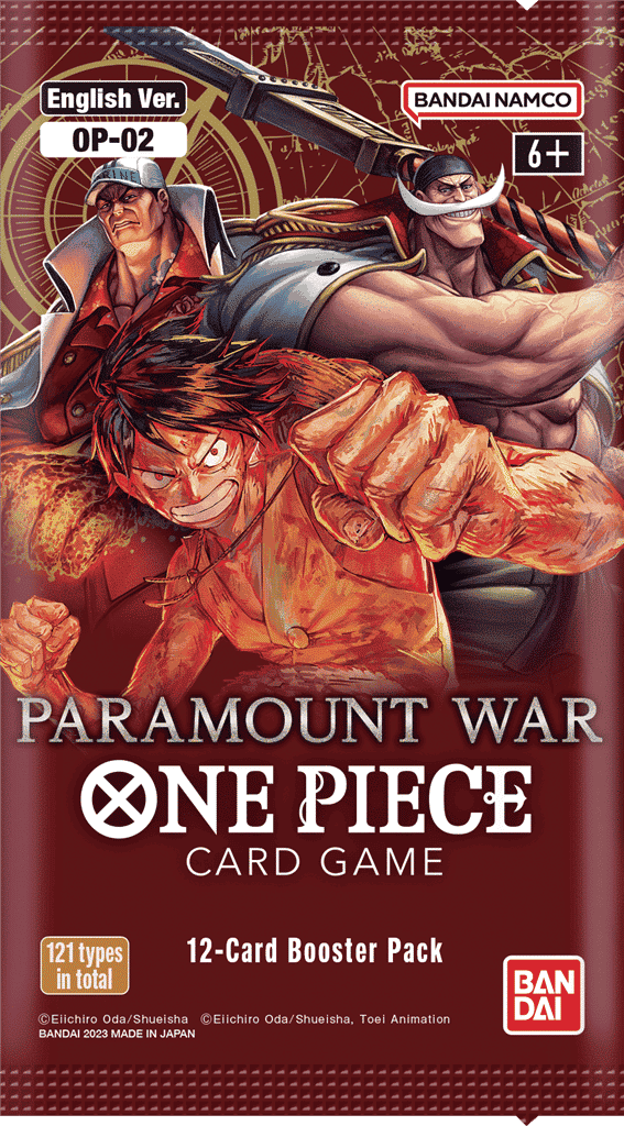 One Piece TCG Booster Pack OP02- Paramount War