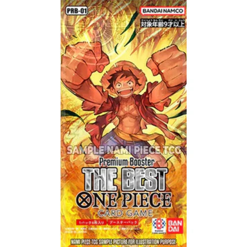 one piece prb 01 premium booster box One Piece TCG: The Best (PRB-01) Premium Booster 10-Box Case