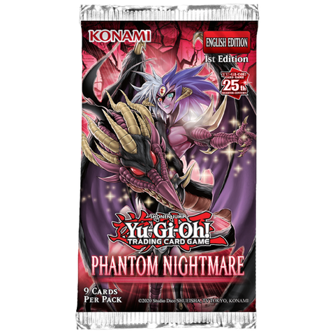 YGO Booster Pack - Phantom Nightmare (1st Edition)