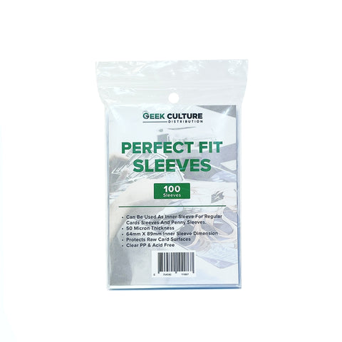 Geek Culture Perfect Fit Standard Size Sleeves (100)